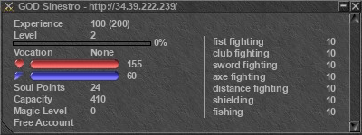 Signature for player GOD Sinestro