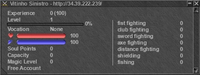 Signature for player Vitinho Sinistro